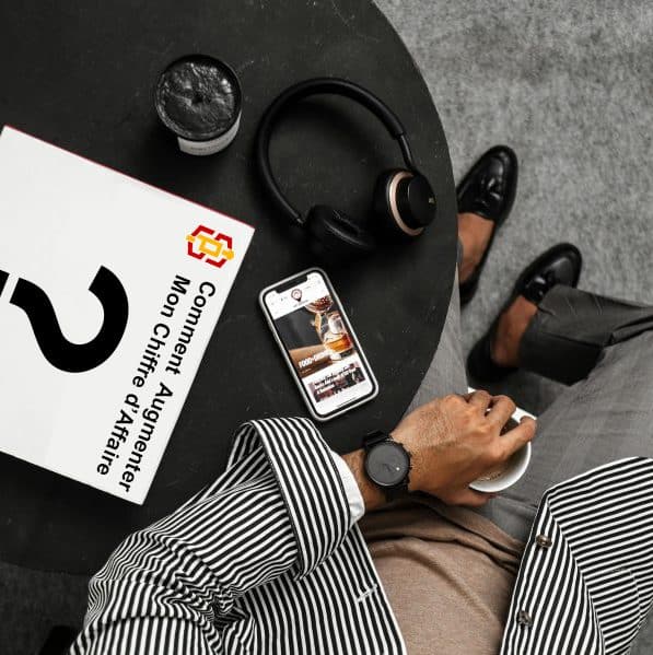 Iphone 6 on Black Table